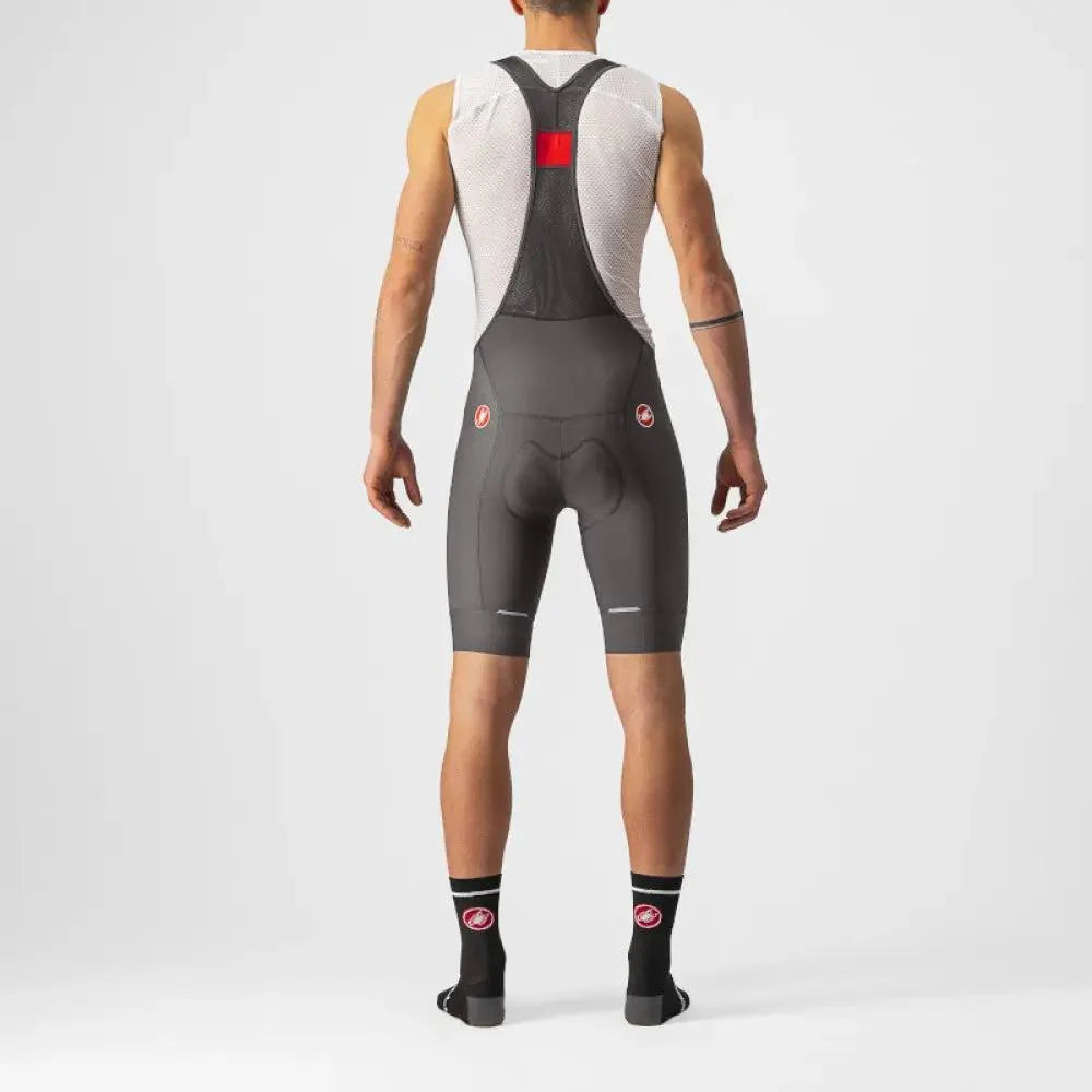 COMPETIZIONE BIBSHORT-DARK GRAY
