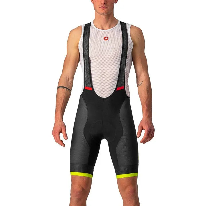 COMPETIZIONE KIT BIBSHORT-BLACK/ELECTRIC LIME