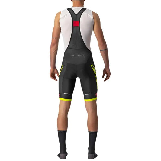 COMPETIZIONE KIT BIBSHORT-BLACK/ELECTRIC LIME