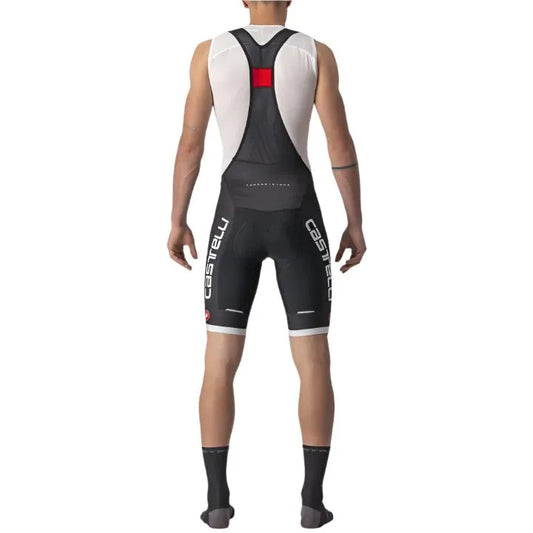 COMPETIZIONE KIT BIBSHORT-BLACK/SILVER GRAY