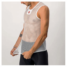 CORE MESH 3 BASELAYER - SLEEVELESS-WHITE