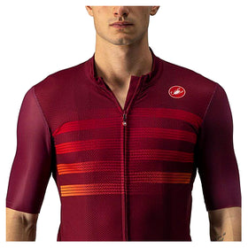 ENDURANCE PRO JERSEY-BORDEAUX/RED-ORANGE