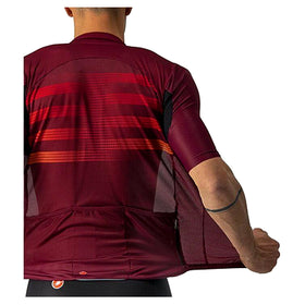 ENDURANCE PRO JERSEY-BORDEAUX/RED-ORANGE
