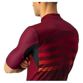 ENDURANCE PRO JERSEY-BORDEAUX/RED-ORANGE