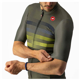 ENDURANCE PRO JERSEY-MILITARY GREEN/BLUE-SULPHUR