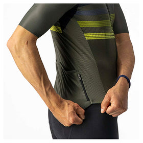 ENDURANCE PRO JERSEY-MILITARY GREEN/BLUE-SULPHUR