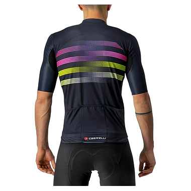 ENDURANCE PRO JERSEY-SAVILE BLUE/PINK-ELECTRIC LIME