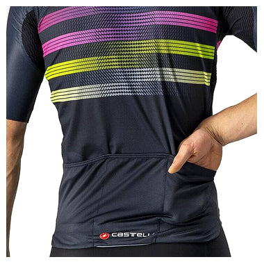 ENDURANCE PRO JERSEY-SAVILE BLUE/PINK-ELECTRIC LIME