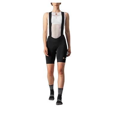 ENDURANCE W BIBSHORT-BLACK