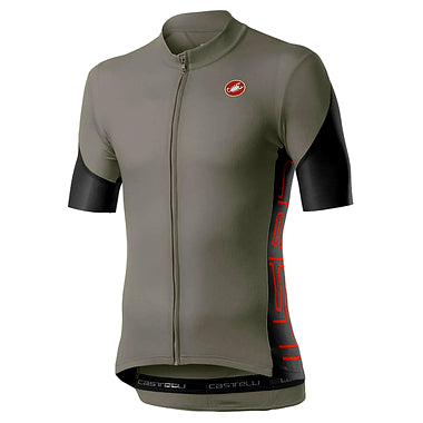 ENTRATA VI JERSEY-BARK GREEN/LIGHT BLACK/FIERY RED