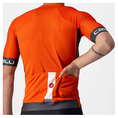 ENTRATA VI JERSEY-FIERY RED