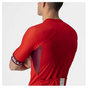 ENTRATA VI JERSEY-RED/BORDEAUX-IVORY