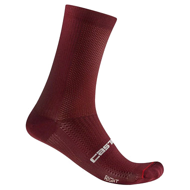 ESPRESSO 18 SOCK-DEEP BORDEAUX