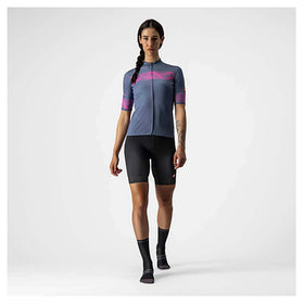 FENICE JERSEY-LIGHT STEEL BLUE/PINK FLUO