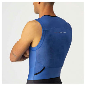 FREE SANREMO 2 SUIT SHORT SLEEVE-COBALT BLUE/ELECTRIC LIME