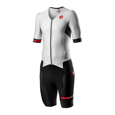 FREE SANREMO 2 SUIT SHORT SLEEVE-WHITE/BLACK