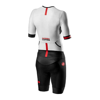 FREE SANREMO 2 SUIT SHORT SLEEVE-WHITE/BLACK