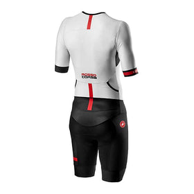 FREE SANREMO 2 SUIT SHORT SLEEVE-WHITE/BLACK
