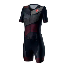 FREE SANREMO 2 W SUIT SHORT SLEEVES-MULTICOLOR BLACK