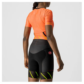 FREE SANREMO 2 W SUIT SHORT SLEEVES-CORAL FLASH