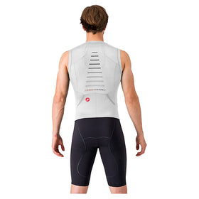 FREE SANREMO 3 SUIT SLEEVELESS-WHITE/BLACK