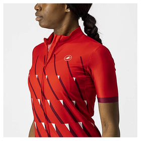 PENDIO JERSEY-RED/BORDEAUX-WHITE