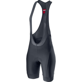 PRIMA BIBSHORT-DARK STEEL BLUE/BRILLIANT PINK