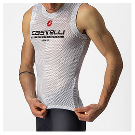PRO MESH SLEEVELESS BASELAYER-SILVER GRAY