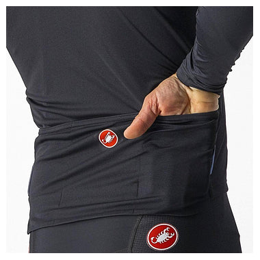PROLOGO 7 LONG SLEEVE JERSEY-LIGHT BLACK/SILVER GRAY-IVORY
