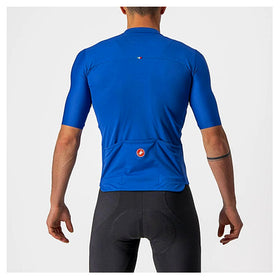 Castelli Prologo 7 Cycling Jersey - Azzurro Italia/Ivory