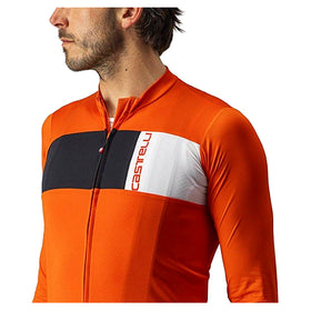 PROLOGO 7 JERSEY-FIERY RED/LIGHT BLACK-IVORY