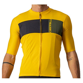PROLOGO 7 JERSEY-SAFFRON/LIGHT BLACK-MILITARY GREEN