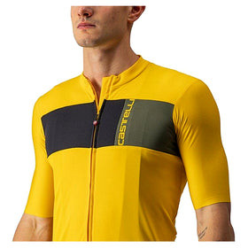 PROLOGO 7 JERSEY-SAFFRON/LIGHT BLACK-MILITARY GREEN