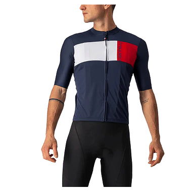 PROLOGO 7 JERSEY-SAVILE BLUE/SILVER GRAY-RED