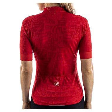 PROMESSA JACQUARD JERSEY-RED