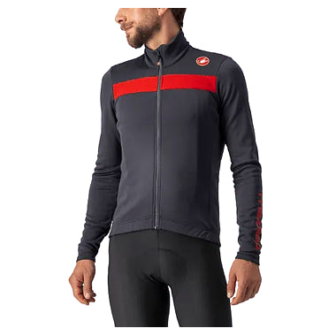 PURO 3 JERSEY (WINTER)-DARK GRAY/RED REFLEX