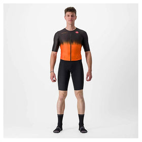 SANREMO ULTRA SPEED SUIT-BLACK/BRILLIANT ORANGE