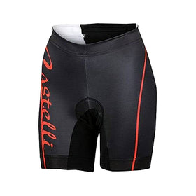 CORE W TRI SHORT-BLACK/RED