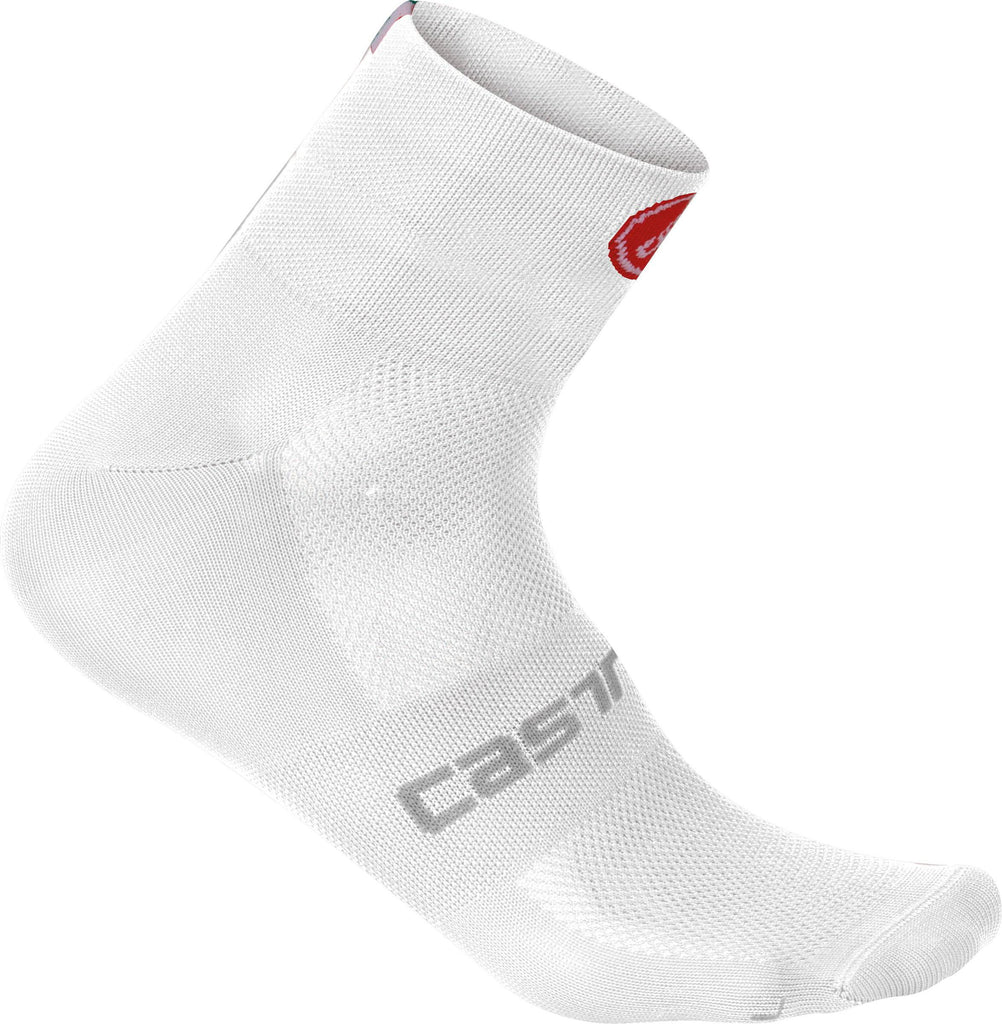 QUATTRO 6 SOCK-WHITE