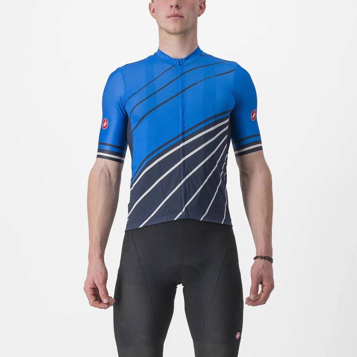 SPEED STRADA JERSEY-DRIVE BLUE/BELGIAN BLUE