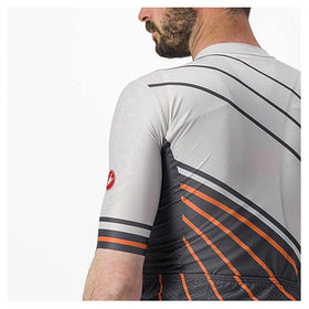 SPEED STRADA JERSEY-MOON GRAY/DARK GRAY-SCARLET IB