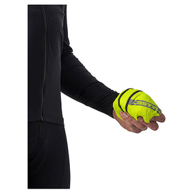 SQUADRA STRETCH JACKET (WINTER)-ELECTRIC LIME/DARK GRAY