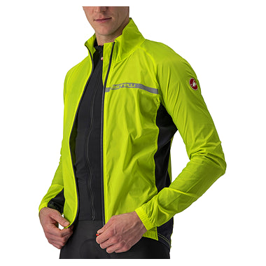 SQUADRA STRETCH JACKET (WINTER)-ELECTRIC LIME/DARK GRAY