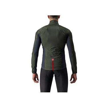 SQUADRA STRETCH JACKET (WINTER)-MILITARY GREEN/DARK GRAY