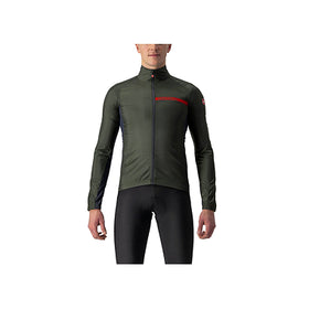 SQUADRA STRETCH JACKET (WINTER)-MILITARY GREEN/DARK GRAY