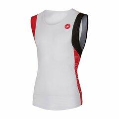 T.O. ALII RUN TOP-WHITE/RED