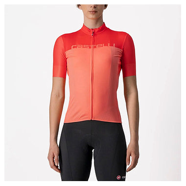 VELOCISSIMA JERSEY-CORAL FLASH/BRILLIANT PINK