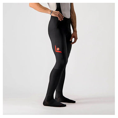 VELOCISSIMO 5 BIB-TIGHT (WINTER)-BLACK/RED REFLEX