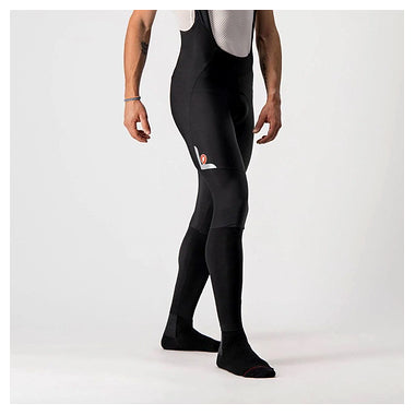 VELOCISSIMO 5 BIB-TIGHT (WINTER)-BLACK/SILVER REFLEX