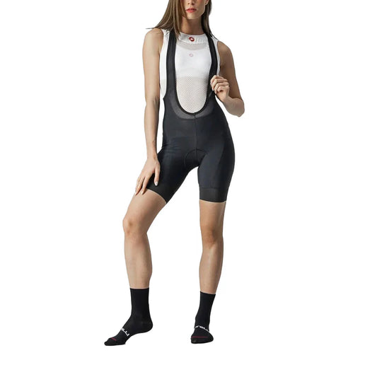 PRIMA BIBSHORT-BLACK/DARK GRAY
